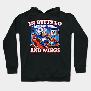 2023 Funny Buffalo Graphic Football Fan Hoodie